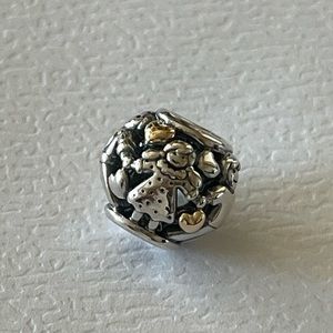Pandora Family Forever Charm with 14k gold
